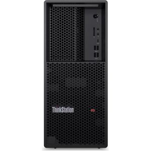 Lenovo ThinkStation P3 Tower Gen 2 (1000 GB, 64 GB, Intel Core Ultra 7 265, RTX 2000 Ada), PC, Zwart