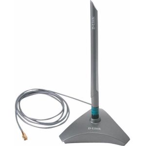 D-Link ANT24-0501 - Antenne - 5 dBi - omnidirectioneel (Antenne adapter), Netwerk accessoires