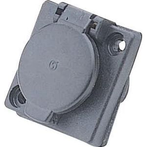 APC, Stopcontacten, Schneider Electric CEE wandcontactdoos SELV 2P 4mm² 16A IP34 24VAC Zwart