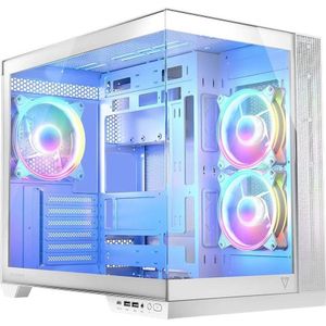 Modecom - Volcano Panorama APEX ARGB 3F - PC-behuizing - ATX - Zwart