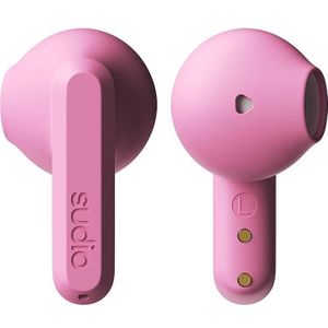 Sudio Hoofdtelefoon A3 Roze In-Ear True Wireless (Draadloze), Koptelefoon, Roze