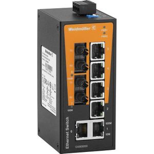 Weidmüller - Basic Line - Netwerkschakelaar - 6 Havens - Unmanaged - Fast Ethernet