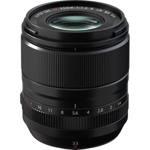 Fujifilm - FUJINON XF 33mm F1.4 R LM WR - Objectief - Zwart