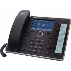 Audiocodes Deskphone 445HD Skype voor Bedrijven, Telefoon, Zwart