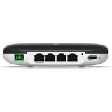 Ubiquiti - UFiber WiFi6 - Router - Zwart - 2x2 MIMO - 4x GbE RJ45 LAN-poorten