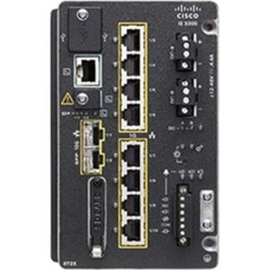 Cisco Catalyst IE3300 Robuuste serie (10 ports), Netwerkschakelaar, Zwart
