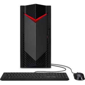 Acer NITRO 50 (512 GB, 16 GB, Intel Core i7-14700F, GeForce RTX 3050), PC, Zwart