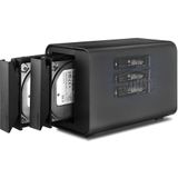 Terramaster - D5 Hybrid - Harddisk Behuizing - Zwart - M.2 2280 - 2.5" - 3.5"