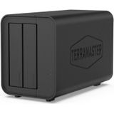Terramaster - D5 Hybrid - Harddisk Behuizing - Zwart - M.2 2280 - 2.5" - 3.5"