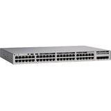Cisco - Catalyst 9300L - Switch - Zilver - 48 PoE Poorten, 4 Uplink Poorten