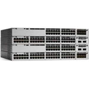 Cisco - Catalyst 9300L - Switch - Zilver - 48 PoE Poorten, 4 Uplink Poorten