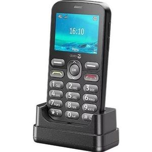 Doro Smartphone EASY MOBILE 1880 ZWART 4G (2.40", 0.30 Mpx), Sleutel mobiele telefoon, Zwart