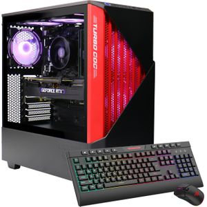 GameMax Contac BR 7440 Ryzen 5 7500F 32 GB DDR5 1 TB SSD RTX 4070 (1000 GB, 32 GB, AMD Ryzen 5 7500F, GeForce RTX 4070), PC, Zwart