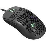 White Shark Galahad Gaming Muis Lichtgewicht RGB - 6400 DPI - Zwart