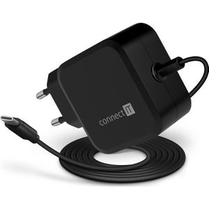 Connect IT CNP-1660-BK (67 W), Voeding voor notebooks, Zwart