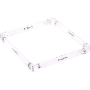 Phobya Lijkwade Plexi 200x200x20mm, PC ventilator accessoires, Transparant