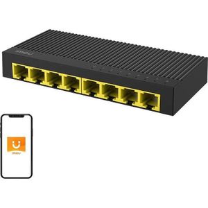 Imou - SG108C - LAN Switch - 8 Poorten - RJ45 - Plug & Play