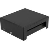 Delock - Keystone Patch Panel - Zwart - 6 Poorten - Afgeschermde Metalen Behuizing