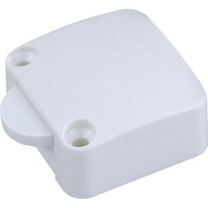 Bachmann EB borstknop, Knoppen + Schakelaars, Wit