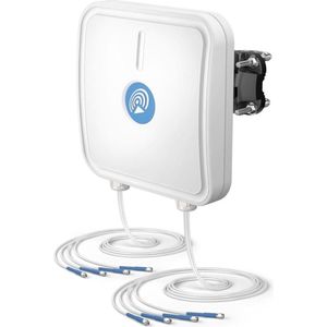 Quwireless S7V.120.8RS - QuSector 7V-120-8 Wi-Fi 6E 8x RPSMA (Antenne adapter), Netwerk accessoires