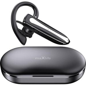 Maxlife Bluetooth headset MXBH-01 with charging case (12 h, Draadloze), Koptelefoon