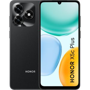Honor X5c Plus Phone, 64GB/4GB, Midnight Black (64 GB, Middernachtelijk zwart, 6.74", 4G), Smartphone, Zwart