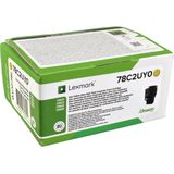 Lexmark 78C2UY0 tonercartridge 1 stuk(s) Origineel Geel