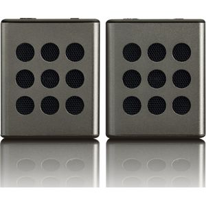 Lenco BTP-200 (8 h, Oplaadbare batterij), Bluetooth luidspreker, Zwart