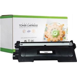 Control, Toner, voor laserprinters, 2600 pagina's. Compatibel Static Brother TN-2320 (TN2320), Zwart