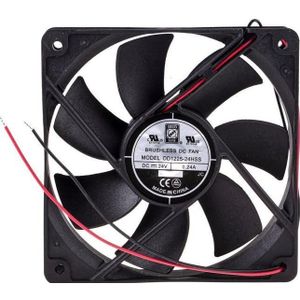 RS PRO Ventilator 120x25mm 24Vdc (120 mm), PC ventilator