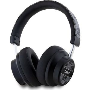 DKNY - Draadloze Koptelefoon - Ruitpatroon - PU-leer