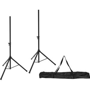 Omnitronic Set 2x M-3 luidsprekerstatieven + draagtas, DJ-apparatuur