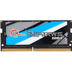 G.Skill Ripjaws SO-DIMM DDR4-2400Mhz geheugenmodule GB (1 x 16GB, 2400 MHz, DDR4 RAM, SO-DIMM), RAM, Zwart