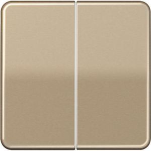 JUNG Seriewip CD595GB, Knoppen + Schakelaars, Brons