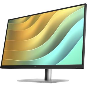 HP E27u G5 (2560 x 1440 pixels, 27"), Monitor, Zwart