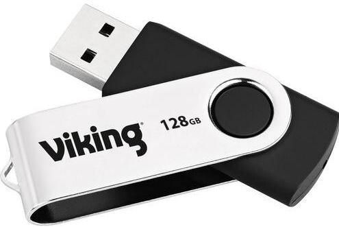 Viking - OFD1083096 - USB-stick - Zwart, Zilver - 128 GB - USB 2.0