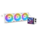 Thermaltake - MAGFloe 420 Ultra AiO - Computerkoeling - Wit - LCD-display