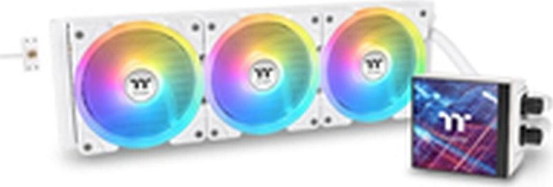 Thermaltake - MAGFloe 420 Ultra AiO - Computerkoeling - Wit - LCD-display