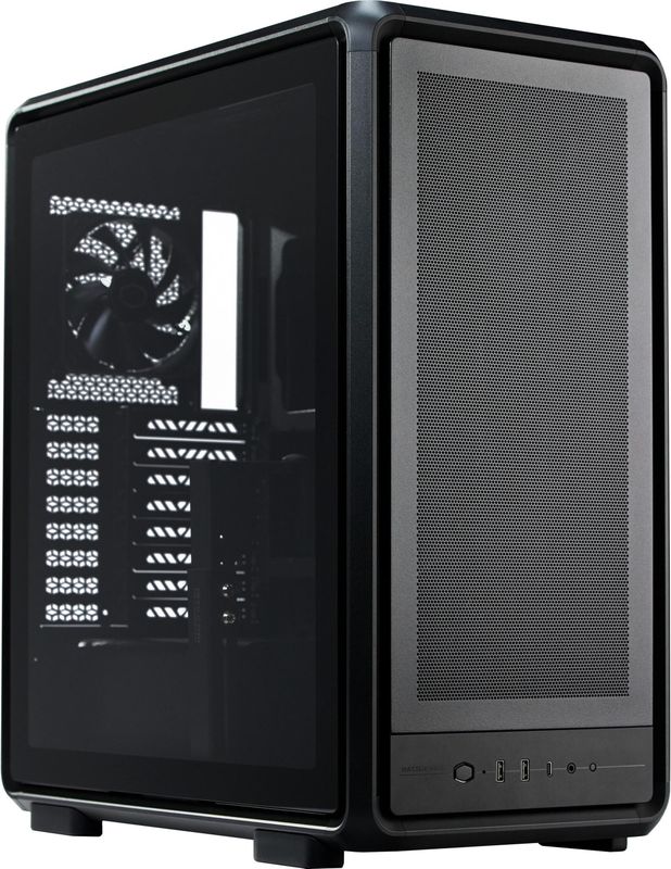 Cooler Master CoolerMaster Geh MasterFrame 500 Mesh Black (Mini-ITX, E-ATX), PC-behuizing, Zwart