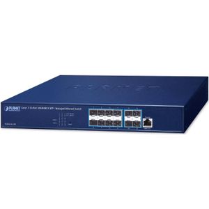 Planet Laag 3 12-poorts 10GBASE-X (12 ports), Netwerkschakelaar