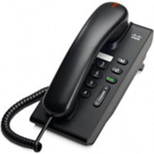 Cisco Unifiled IP-telefoon 6901 Houtskool, standaard handset, Telefoon, Grijs