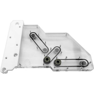 Singularity Computers - Spectre 2.0 - Side Distro Plate - Transparant - Reservoirs voor Waterkoeling