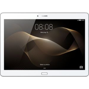 Huawei MediaPad M2 (4G, 10.10"", 16 GB, Wit), Tablet, Wit