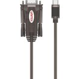 Unitek - Y-1105K - Interfacekabel - Zwart - 1.5 m - DB-9