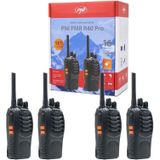 PNI - PMR R40 Pro - Portofoon - Set van 4 - Draagbaar - 0,5 W