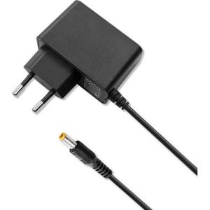 Qoltec - Zasilacz Wtyczkowy - Voeding voor Notebooks - Zwart - 9W 9V 1A
