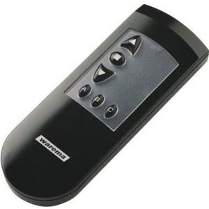 Warema 2035338 EWFS handzender 1-kanaals zwart (Apparaat-specifieke afstandsbediening, Radiofrequentie (RF)), Afstandsbediening, Zwart