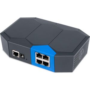Turris FTRS-SSHL05 - Shield FireWall apparaat, 4x 1 GB Ethernet, behuizing, voedingseenheid, Firewall