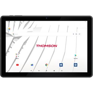 Thomson TEO10 LTE, 10,1-inch (1920x1200) FHD IPS-scherm, Quad Qore MTK8766, 4 GB RAM, 128 GB ROM, 1xNanoSim (4G, 10.10", 128 GB, Black), Tablet, Zwart