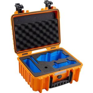 B&W International B&W DJI Air 3 Koffer Type 3000 oranje (DJI Air 3), RC drone tassen, Oranje